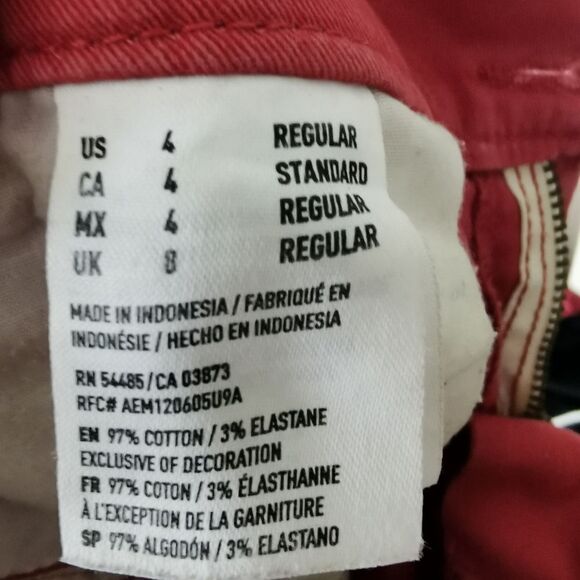 2/$30 American eagle skinny pants size 4-6 - Picture 3 of 6